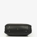 Christian Dior Black Leather Soft Shopping Tote