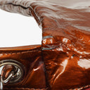 Chanel Patent Leather CC Accordion Flap Bag