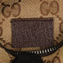 Gucci GG Beige/Brown Monogram Canvas Belt Bag