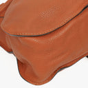 Chloe Brown Marcie Leather Top Handle Shoulder Bag