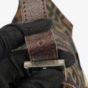 Fendi Zucca Baguette Shoulder Bag