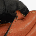Chloe Brown Marcie Leather Top Handle Shoulder Bag