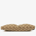 Gucci GG Beige/Brown Monogram Canvas Belt Bag