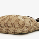 Gucci GG Beige/Brown Monogram Canvas Belt Bag