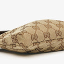 Gucci GG Beige/Brown Monogram Canvas Belt Bag