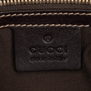 Gucci Beige/Brown Monogram GG Canvas Biba Shoulder Hobo Bag