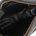 Chanel Vintage Camera Tassel Bag CC Black Quilted Leather