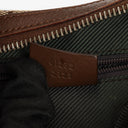 Gucci Monogram GG Canvas and Leather Hobo Shoulder Bag