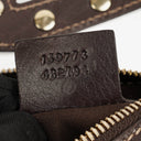 Gucci Beige/Brown Monogram GG Canvas Biba Shoulder Hobo Bag