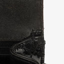 Chanel Top Handle Black Patent Leather Bag