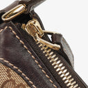 Gucci Beige/Brown Monogram GG Canvas Biba Shoulder Hobo Bag