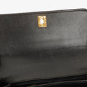 Chanel Top Handle Black Patent Leather Bag