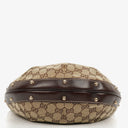 Gucci Beige/Brown Monogram GG Canvas Biba Shoulder Hobo Bag