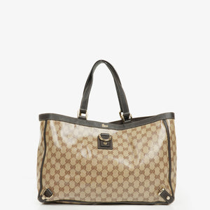 Sac hobo Gucci GG Crystal Abbey avec anneau en D