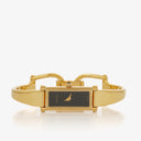 Gucci 1500L Rectangular Stainless Steel Watch