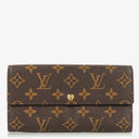 Louis Vuitton Sarah Monogram Canvas Wallet