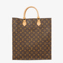Louis Vuitton Sac Plat Monogram Canvas Bag