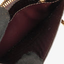 Louis Vuitton Pochette Amarante Monogram Vernis Cles Key and Change Holder