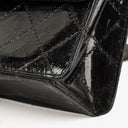 Chanel Top Handle Black Patent Leather Bag