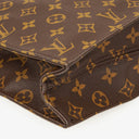 Louis Vuitton Sac Plat Monogram Canvas Bag