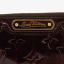 Louis Vuitton Pochette Amarante Monogram Vernis Cles Key and Change Holder