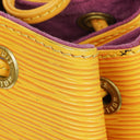 Louis Vuitton Petit Noe Yellow EPI Leather Shoulder Bag