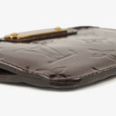 Louis Vuitton Pochette Amarante Monogram Vernis Cles Key and Change Holder