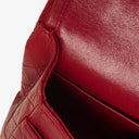 Chanel Vintage Classic Medium Double Flap Bag in Quilted Red Lambskin with 24-karat Gold-Plated Hardware