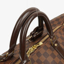 Louis Vuitton Keepall 55 Bandoulière Damier Ebene Travel Bag
