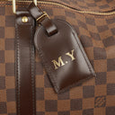 Louis Vuitton Keepall 55 Bandoulière Damier Ebene Travel Bag