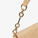 Louis Vuitton Beige Cream Monogram Vernis Sunset Boulevard Bag