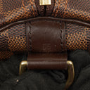 Louis Vuitton Keepall 55 Bandoulière Damier Ebene Travel Bag