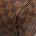 Louis Vuitton Keepall 55 Bandoulière Damier Ebene Travel Bag