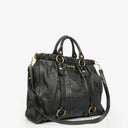 Sac satchel Miu Miu Vitello noir