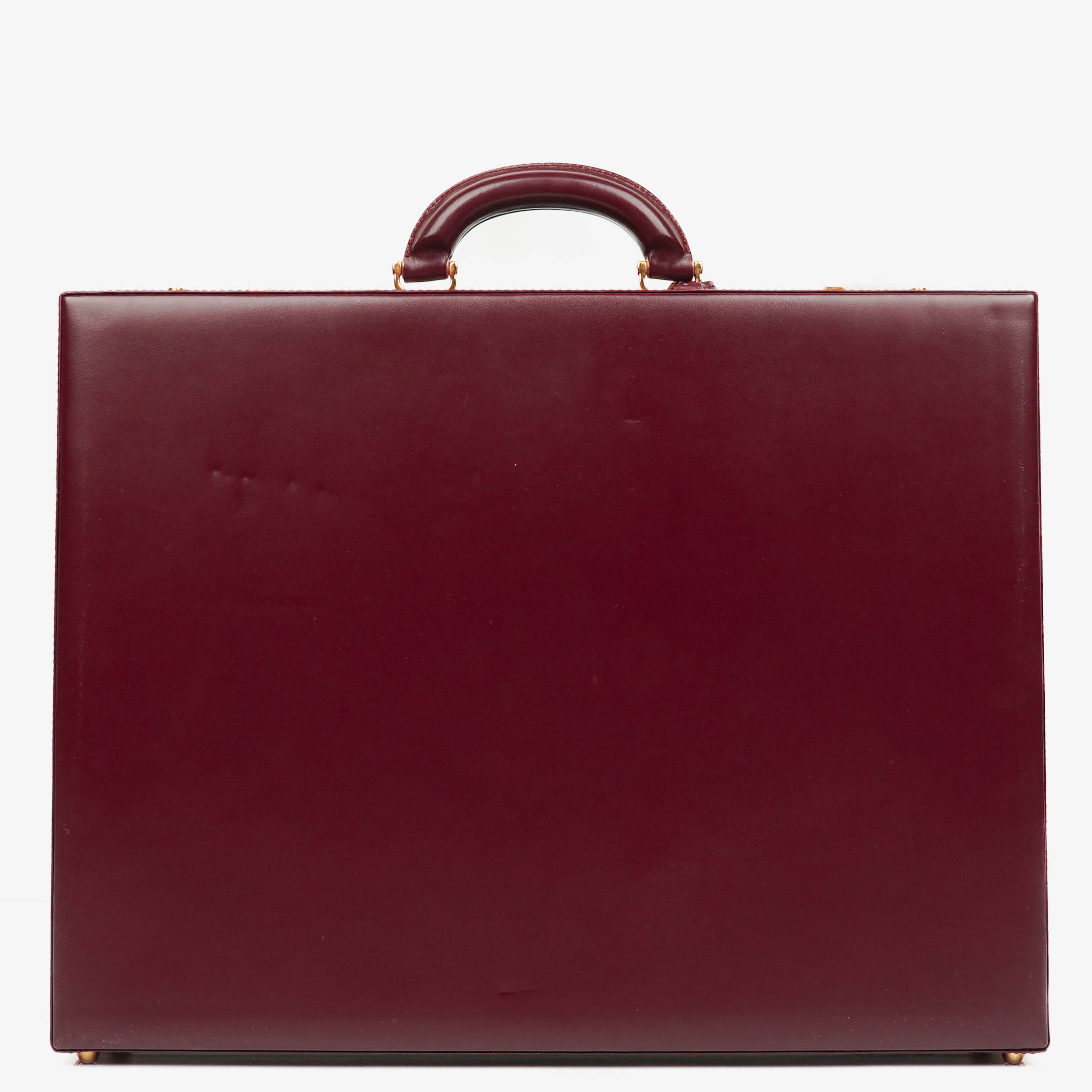 Cartier Must de Cartier Burgundy Briefcase