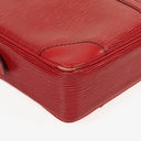 Louis Vuitton Porte-Documents Voyage Red EPI Leather Briefcase