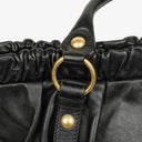Sac satchel Miu Miu Vitello noir