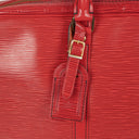 Louis Vuitton Porte-Documents Voyage Red EPI Leather Briefcase