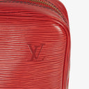 Louis Vuitton Porte-Documents Voyage Red EPI Leather Briefcase