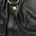 Sac satchel Miu Miu Vitello noir