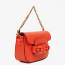 Gucci Orange Horsebit 1955 Flap Mini Shoulder Bag