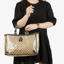 Sac hobo Gucci GG Crystal Abbey avec anneau en D