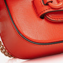 Gucci Orange Horsebit 1955 Flap Mini Shoulder Bag