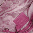 Coach Pink Soho Buckle Shoulder Bag