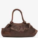 Loewe Brown Aire Nappa Anagram Shoulder Bag