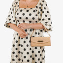 Louis Vuitton Beige Cream Monogram Vernis Sunset Boulevard Bag