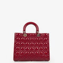 Dior Lady Dior Vintage Patent Calfskin Handbag