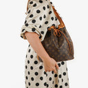 Louis Vuitton Petit Noe Monogram Canvas Shoulder Bag