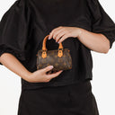 Louis Vuitton Nano Speedy Monogram Canvas Mini Bag
