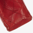 Chanel Vintage Classic Medium Double Flap Bag in Quilted Red Lambskin with 24-karat Gold-Plated Hardware